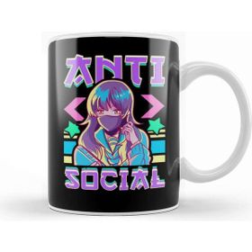 Baskı Dükkanı Vaporwave Porselen Kupa