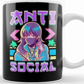 Baskı Dükkanı Vaporwave Porselen Kupa