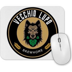 Baskı Dükkanı Vecchio Lupo Mouse Pad