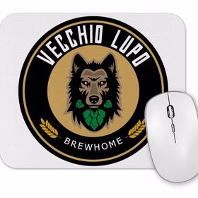 Baskı Dükkanı Vecchio Lupo Mouse Pad
