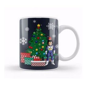 Baskı Dükkanı Vegeta Around The Christmas Tree Kupa Bardak
