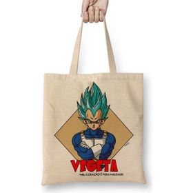 Baskı Dükkanı Vegeta Meu Pura Maldade Bez Çanta