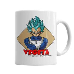 Baskı Dükkanı Vegeta Meu Pura Maldade Sihirli Porselen Kupa