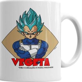 Baskı Dükkanı Vegeta Meu Pura Maldade Sihirli Porselen Kupa