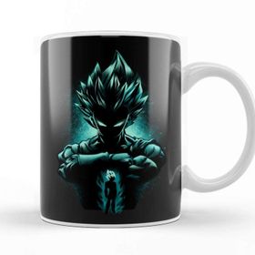 Baskı Dükkanı Vegeta Super Attack Vegetable Kupa Bardak