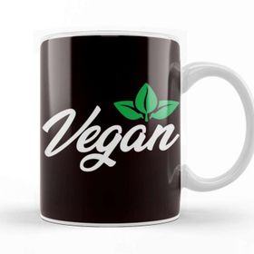 Baskı Dükkanı Vegetarian Vegan Veganism Animal Rights Meatless Food Veggie Kupa Bardak