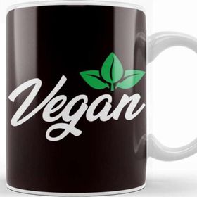 Baskı Dükkanı Vegetarian Vegan Veganism Animal Rights Meatless Food Veggie Kupa Bardak
