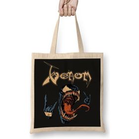Baskı Dükkanı Venom Metalhead Bez Çanta