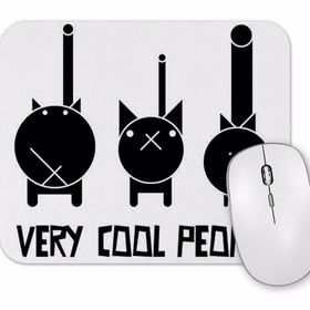 Baskı Dükkanı Very Cool Cats Mouse Pad