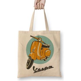 Baskı Dükkanı Vespa Bez Çanta