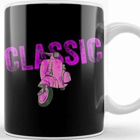 Baskı Dükkanı Vespa Classic Cute Vespa Lover Kupa Bardak