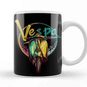 Baskı Dükkanı Vespa Design Kupa Bardak