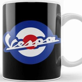 Baskı Dükkanı Vespa Mod Logo Kupa Bardak