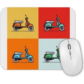 Baskı Dükkanı Vespa Mouse Pad
