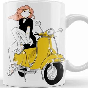 Baskı Dükkanı Vespa Ride Kupa Bardak
