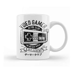 Baskı Dükkanı Video Gamer 8 Bit Kupa Bardak