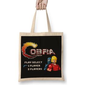 Baskı Dükkanı Videogames Player Select Cobra Bez Çanta
