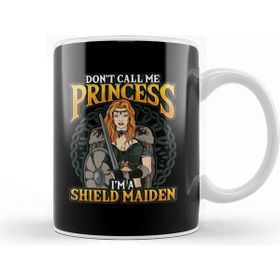 Baskı Dükkanı Viking Don T Call Me Princess I M A Shield Maiden Kupa Bardak