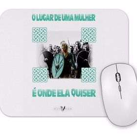 Baskı Dükkanı Vikings Lagertha Mouse Pad