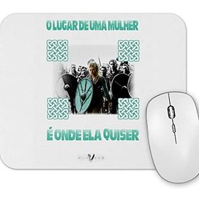 Baskı Dükkanı Vikings Lagertha Mouse Pad
