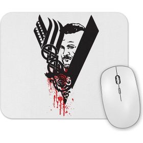 Baskı Dükkanı Vikings Netflix Mouse Pad