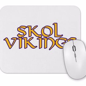 Baskı Dükkanı Vikings Skol Mouse Pad