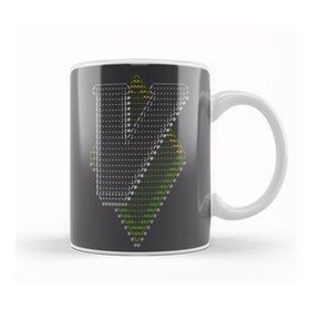 Baskı Dükkanı Vim Ascii Art Tasse Kupa Bardak