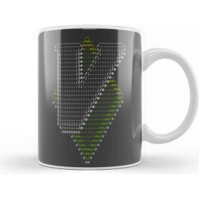 Baskı Dükkanı Vim Ascii Art Tasse Kupa Bardak