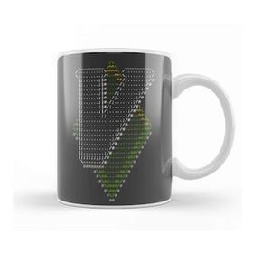 Baskı Dükkanı Vim Ascii Art Tasse Kupa Bardak