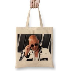 Baskı Dükkanı Vin Diesel Julinho Da Van Bez Çanta