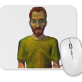 Baskı Dükkanı Vincent Van Gogh Portrait Mouse Pad