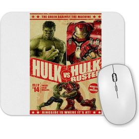Baskı Dükkanı Vingadores Hulk Vs Hulk Buster Mouse Pad