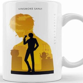 Baskı Dükkanı Vinsmoke Sanji One Piece In Silhouette Kupa Bardak