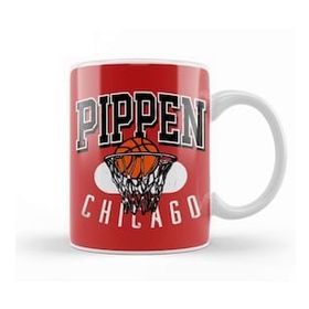 Baskı Dükkanı Vintage 90's Basketball Chicago Bulls Pippen Kupa Bardak