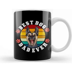 Baskı Dükkanı Vintage Best Boxer Dad Ever Bump Fit Dog Dad Funny Fathers Day Gifts Köpek Kupa Bardak