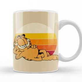 Baskı Dükkanı Vintage Garfield Kupa Bardak