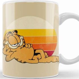Baskı Dükkanı Vintage Garfield Kupa Bardak