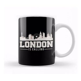 Baskı Dükkanı Vintage London Is Calling Skyline Uk Vacation Kupa