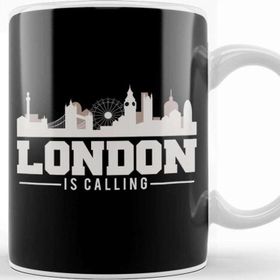Baskı Dükkanı Vintage London Is Calling Skyline Uk Vacation Kupa