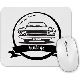 Baskı Dükkanı Vintage Opala Mouse Pad