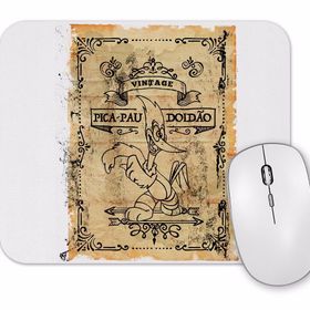 Baskı Dükkanı Vintage Pica Pau Mouse Pad
