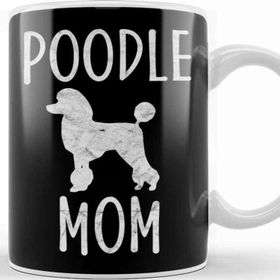Baskı Dükkanı Vintage Poodle Mom Gift Dog Owner Poodle Mother Kupa