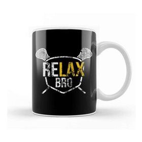 Baskı Dükkanı Vintage Relax Bro Lacrosse Cute Distressed Lax Pun Kupa