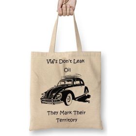 Baskı Dükkanı Vintage Volkswagen Retro Style Bez Kadın Günlük Çanta