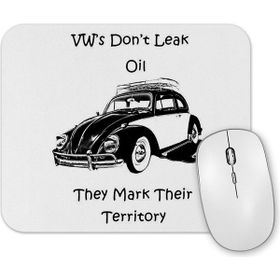 Baskı Dükkanı Vintage Volkswagen Retro Style Mouse Pad