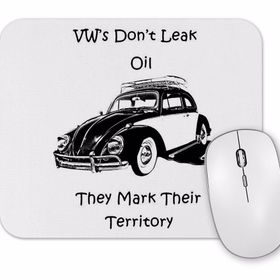 Baskı Dükkanı Vintage Volkswagen Retro Style Mouse Pad
