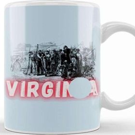 Baskı Dükkanı Virginia Art Gift Kupa