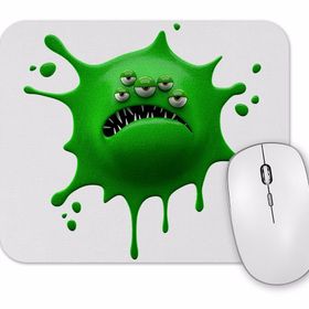 Baskı Dükkanı Virüs Mouse Pad