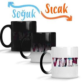 Baskı Dükkanı Vmın Sihirli Porselen Kupa