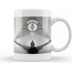 Baskı Dükkanı Vnv Nation Beyaz Porselen Kupa Bardak
